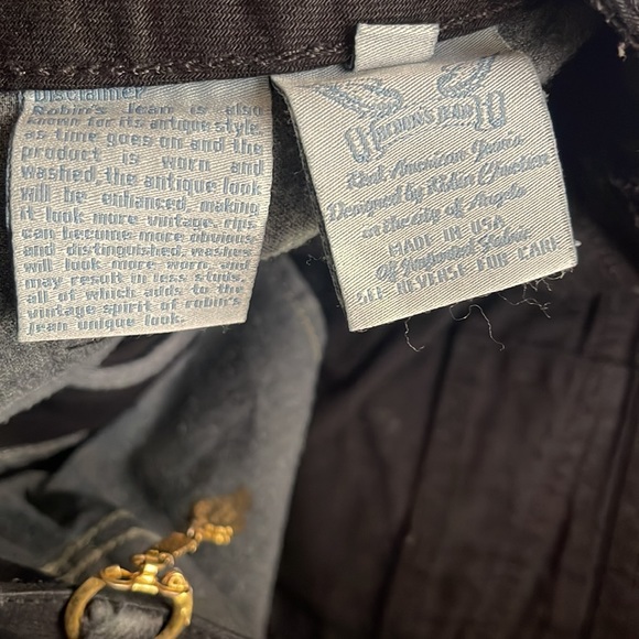 Robin jeans with the wings for men size 34 - Picture 6 of 6